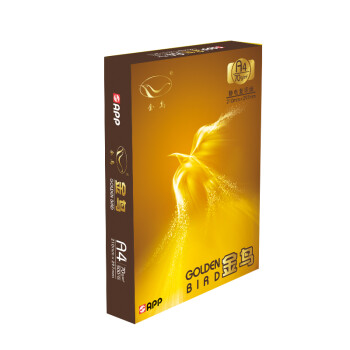 金鸟（APP）复印纸  A4  70g  500张/包 5包/箱（2500张）